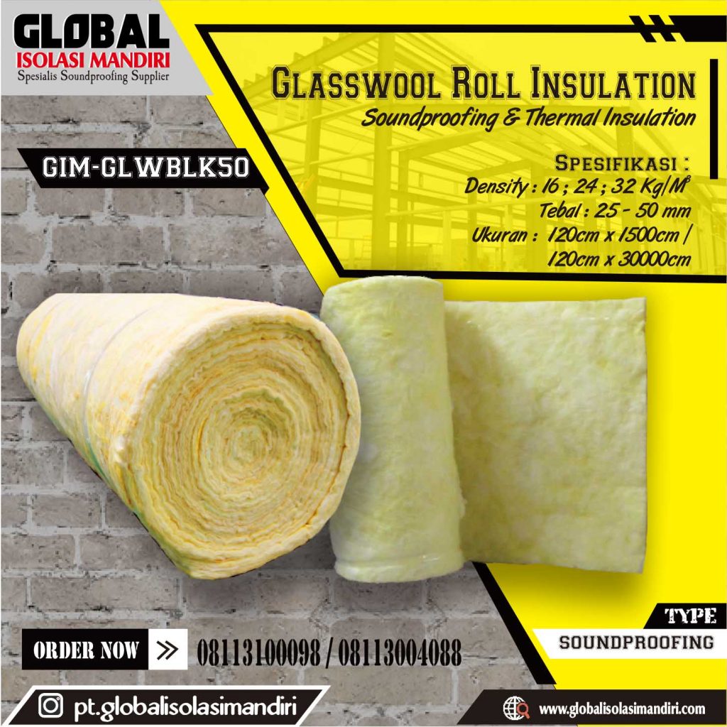 Glasswool Blanket Roll D16