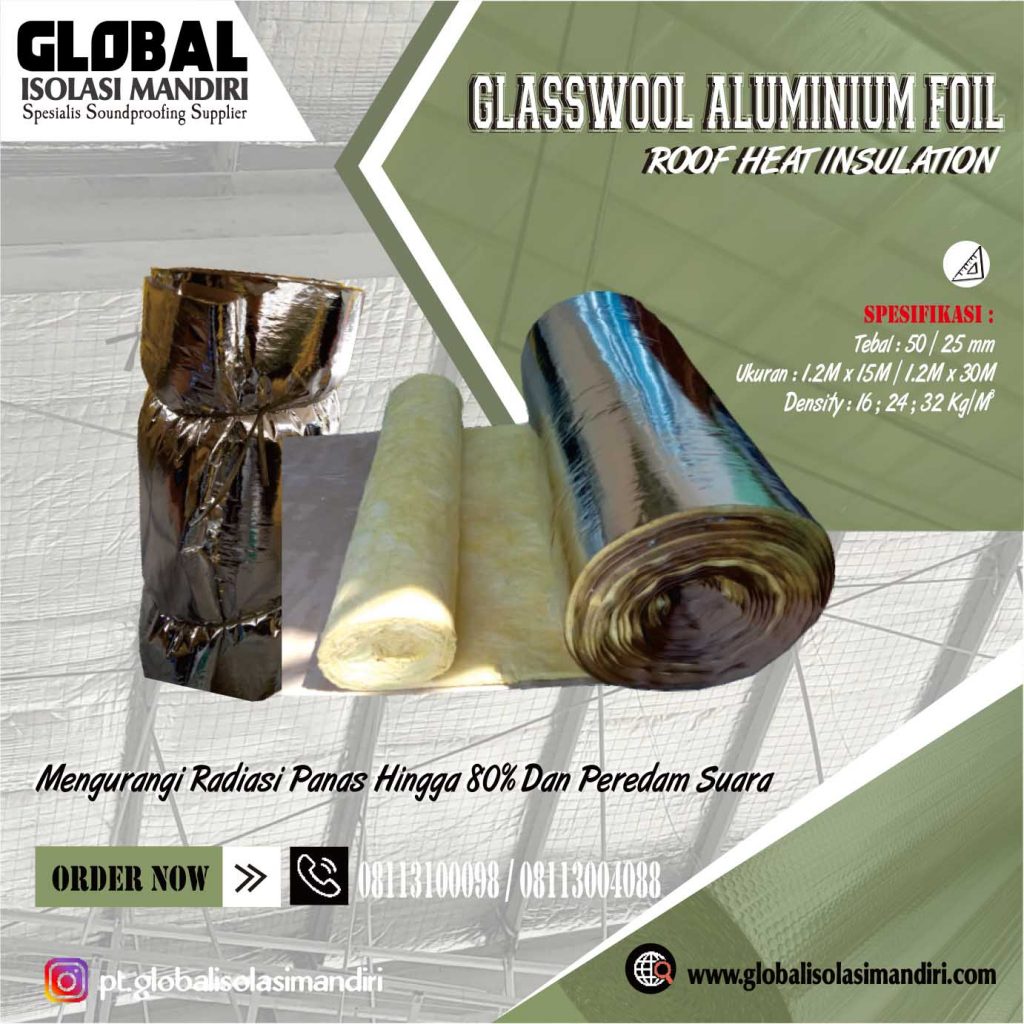 Promo Glasswool Foil Murah