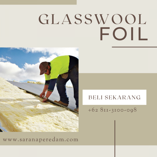 glasswool roll aluminium